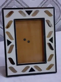 Black Stained Wooden Frame for Elegant Walls