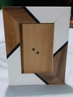 Classic Oak Wooden Photo Frame for Office