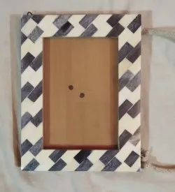 Decorative Wooden Frame with Antique Finish