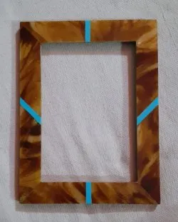 Floating Wooden Frame for Contemporary Art
