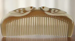 Handmade Buffalo Horn Comb for Hair