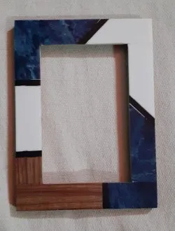 Rustic Pine Wood Frame for Cabin Decor