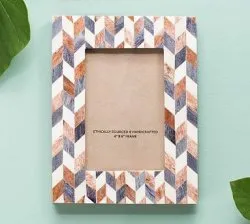 Solid Teak Wood Frame for Outdoor Photos