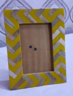 Solid Walnut Frame for Wedding Photos