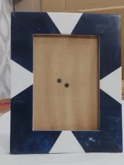 Whitewashed Wooden Photo Frame for Coastal Homes