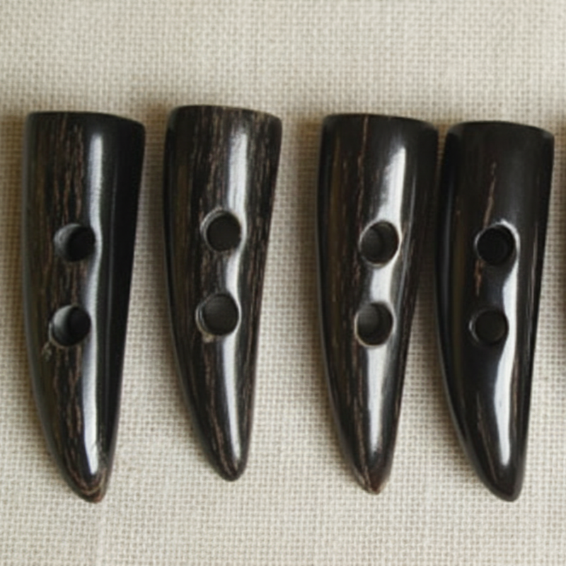 Designer Buffalo Horn Buttons For Apparel – Handmade Eco Friendly Buffalo Horn Buffalo Horn Buttons from India