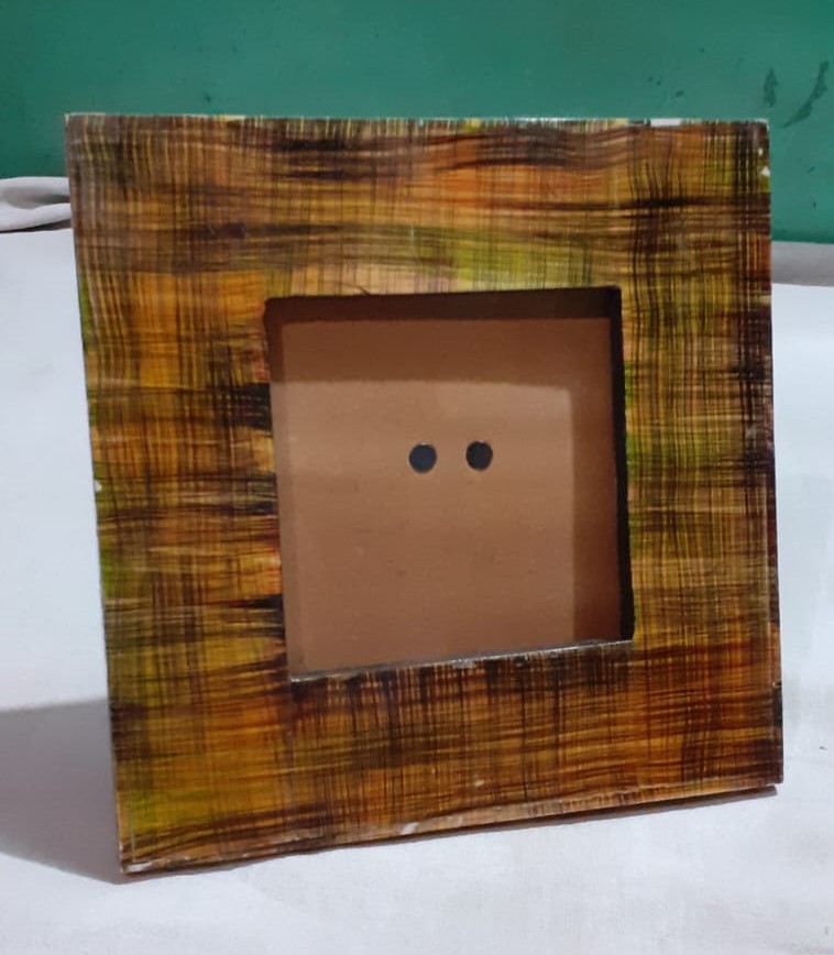 Large Wooden Wall Frame For Living Room – Handmade Cherry Wood Wooden Photo Frames from India