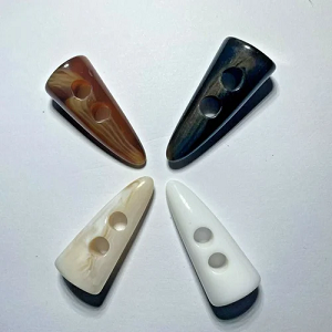 Matte Finish Buffalo Horn Buttons Sewing – Handmade Organic Buffalo Horn Buffalo Horn Buttons from India