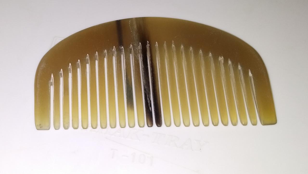 Natural Horn Comb For Hair Growth – Handmade Premium Buffalo Horn Buffalo Horn Combs from India