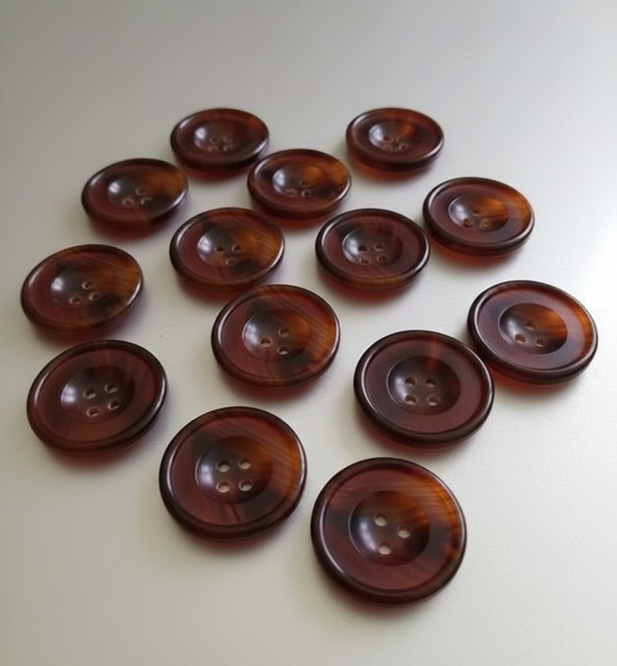 Organic Buffalo Horn Buttons For Designers – Handmade Premium Buffalo Horn Buffalo Horn Buttons from India