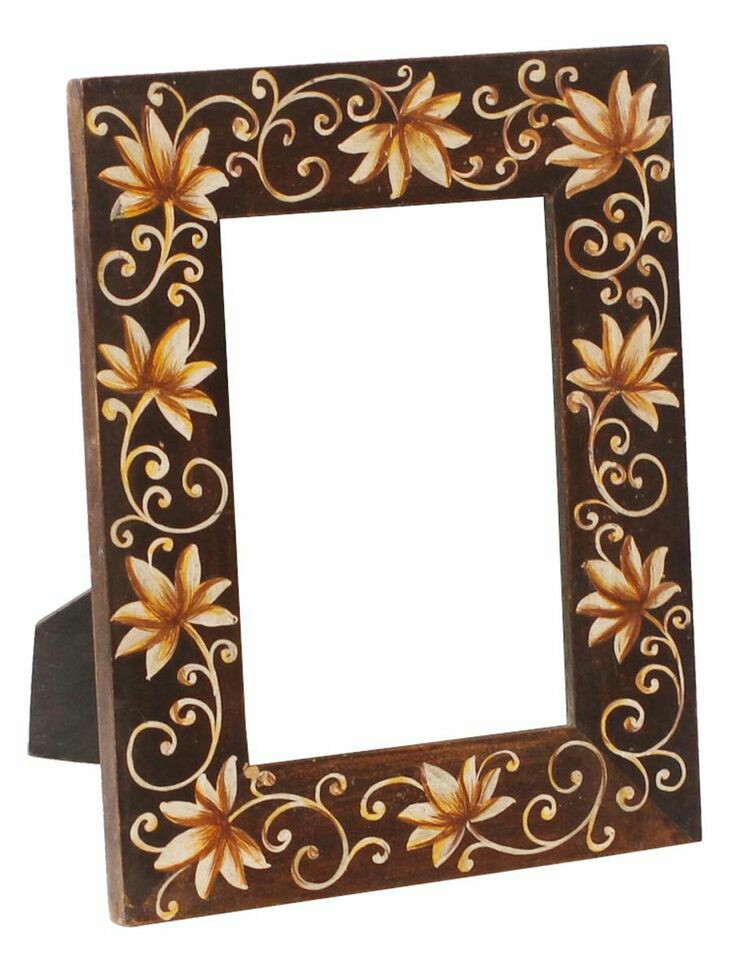 Personalized Wooden Frame With Engraving – Handmade Walnut Wood Wooden Photo Frames from India