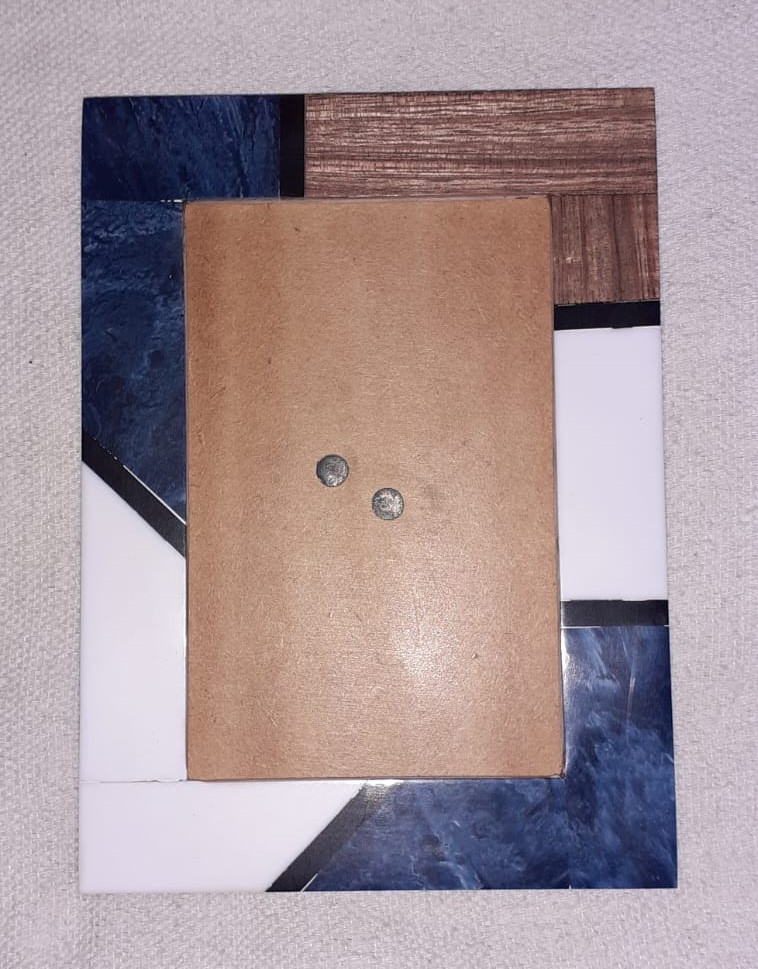 Whitewashed Wooden Frame For Coastal Decor – Handmade Cherry Wood Wooden Photo Frames from India